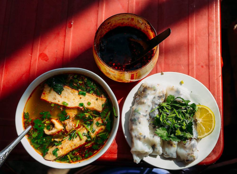 Bánh cuốn phố cổ Đồng Văn Hà Giang