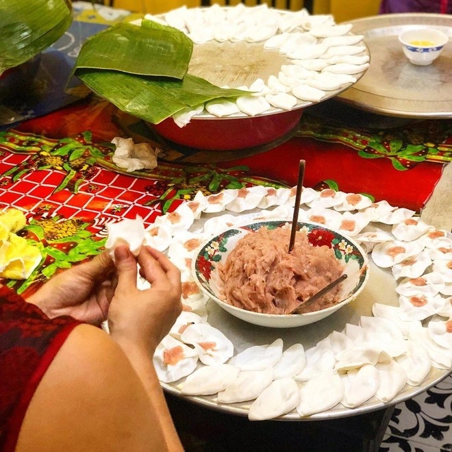 Quá trình làm bánh vạc và bánh bao ở Hội An