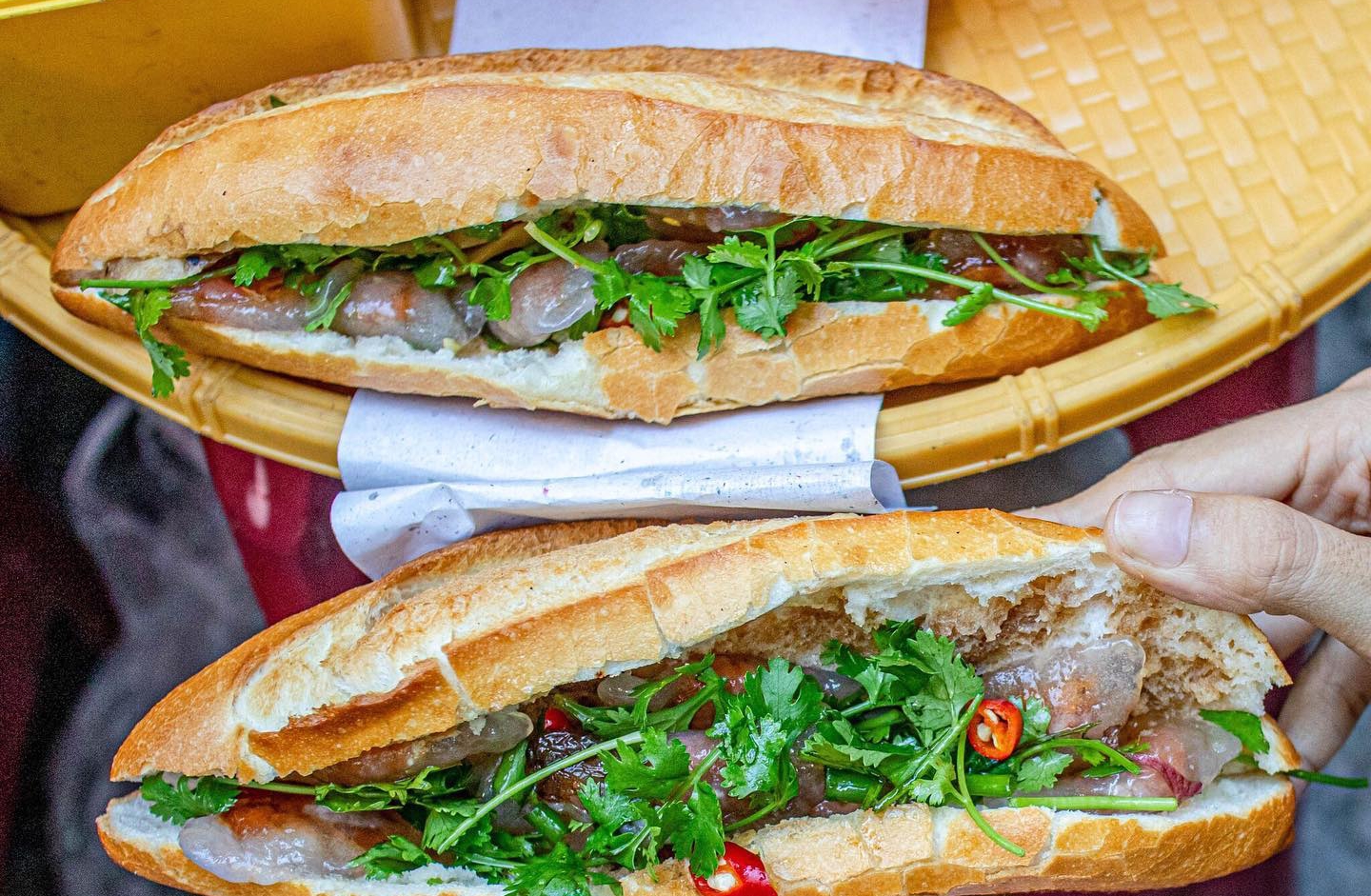 Bánh mì bột lọc - món ăn ngon Quảng Bình