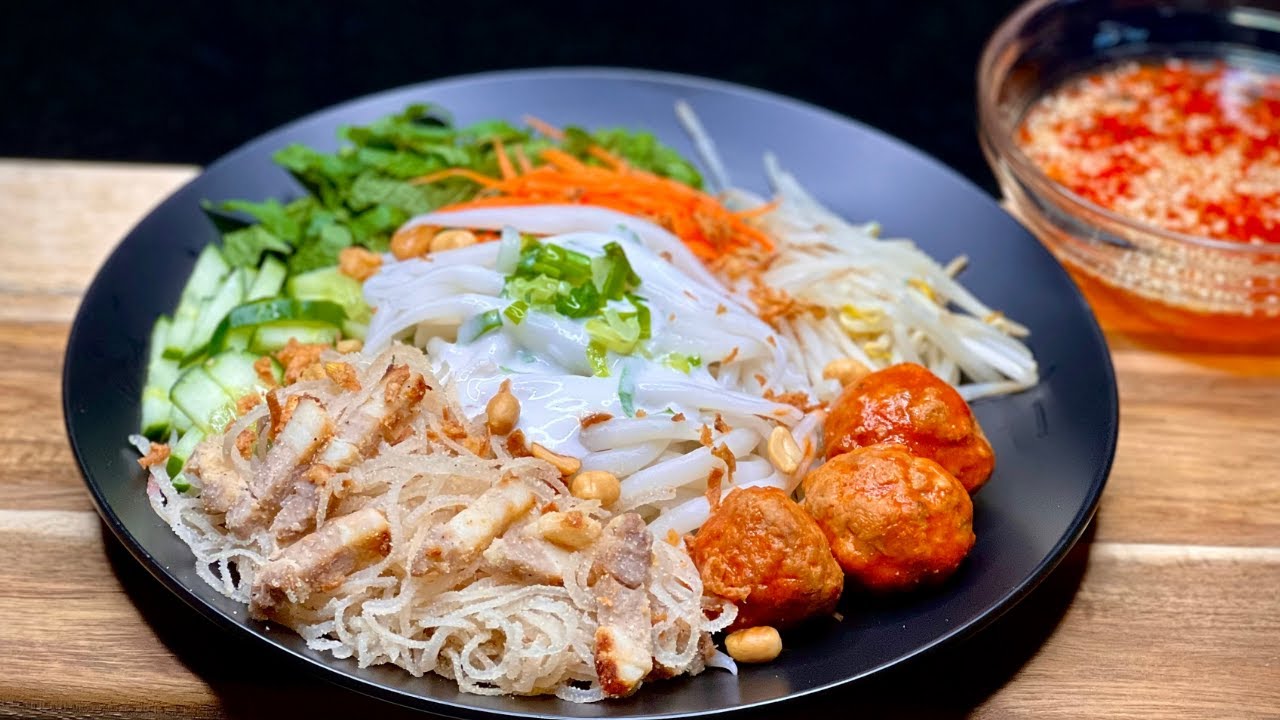 Bánh tằm xíu mại Rạch Giá