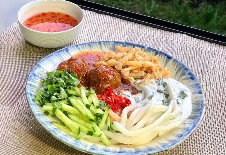 Bánh tằm Ngan Dừa đặc sản Bạc Liêu