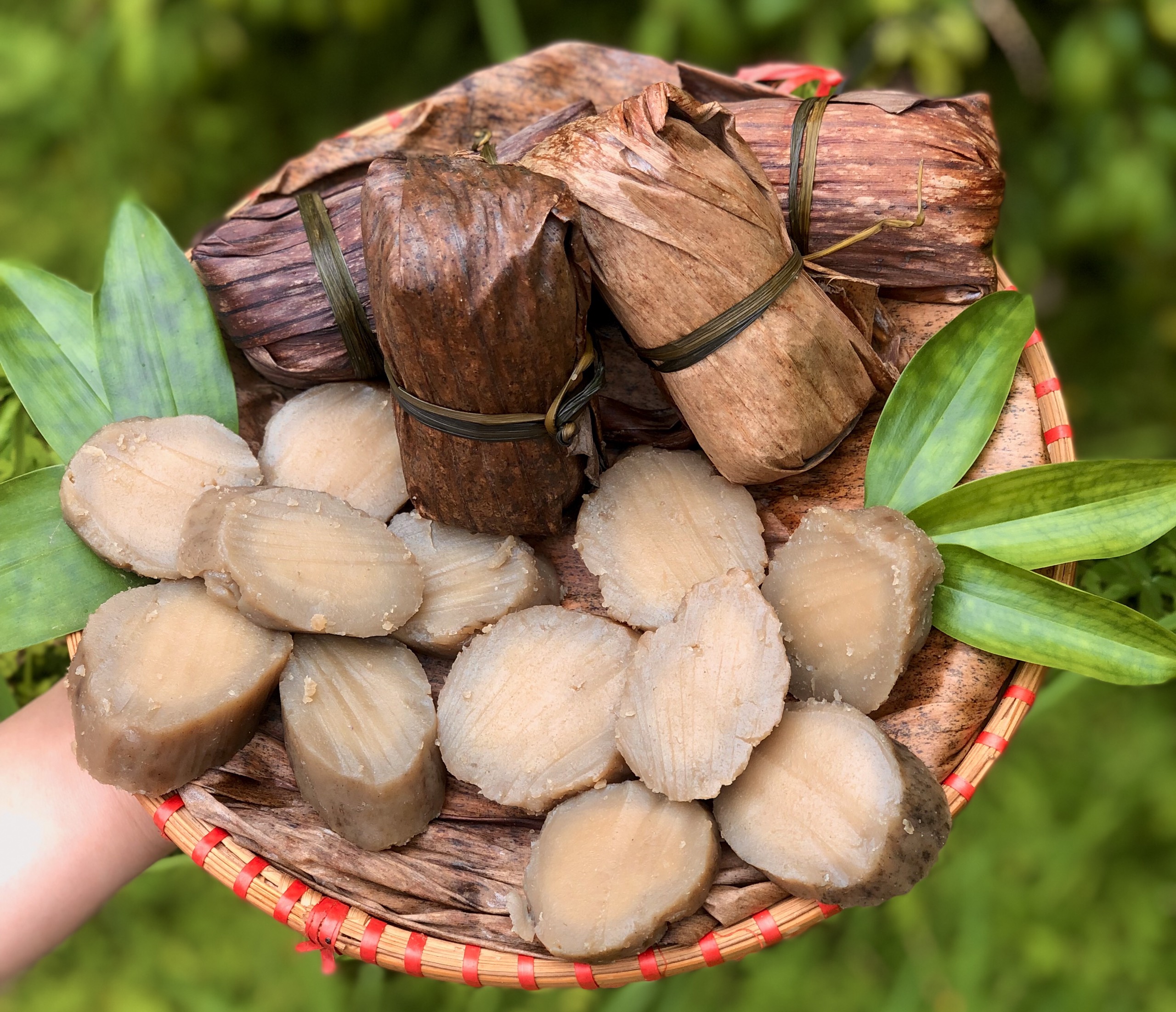 Bánh tẻ mật món ăn Phú Thọ