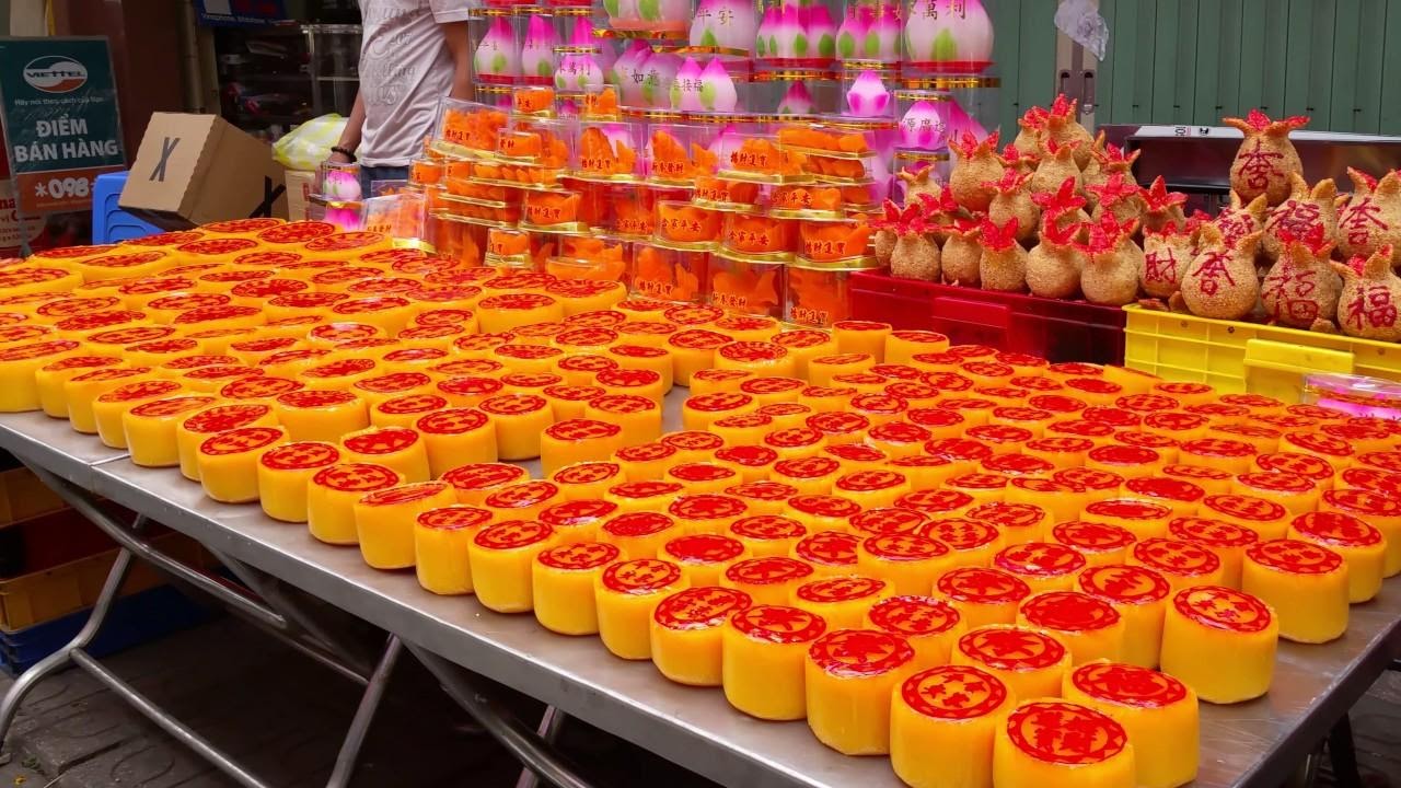 Những chiếc bánh tổ của người Hoa Sài Gòn