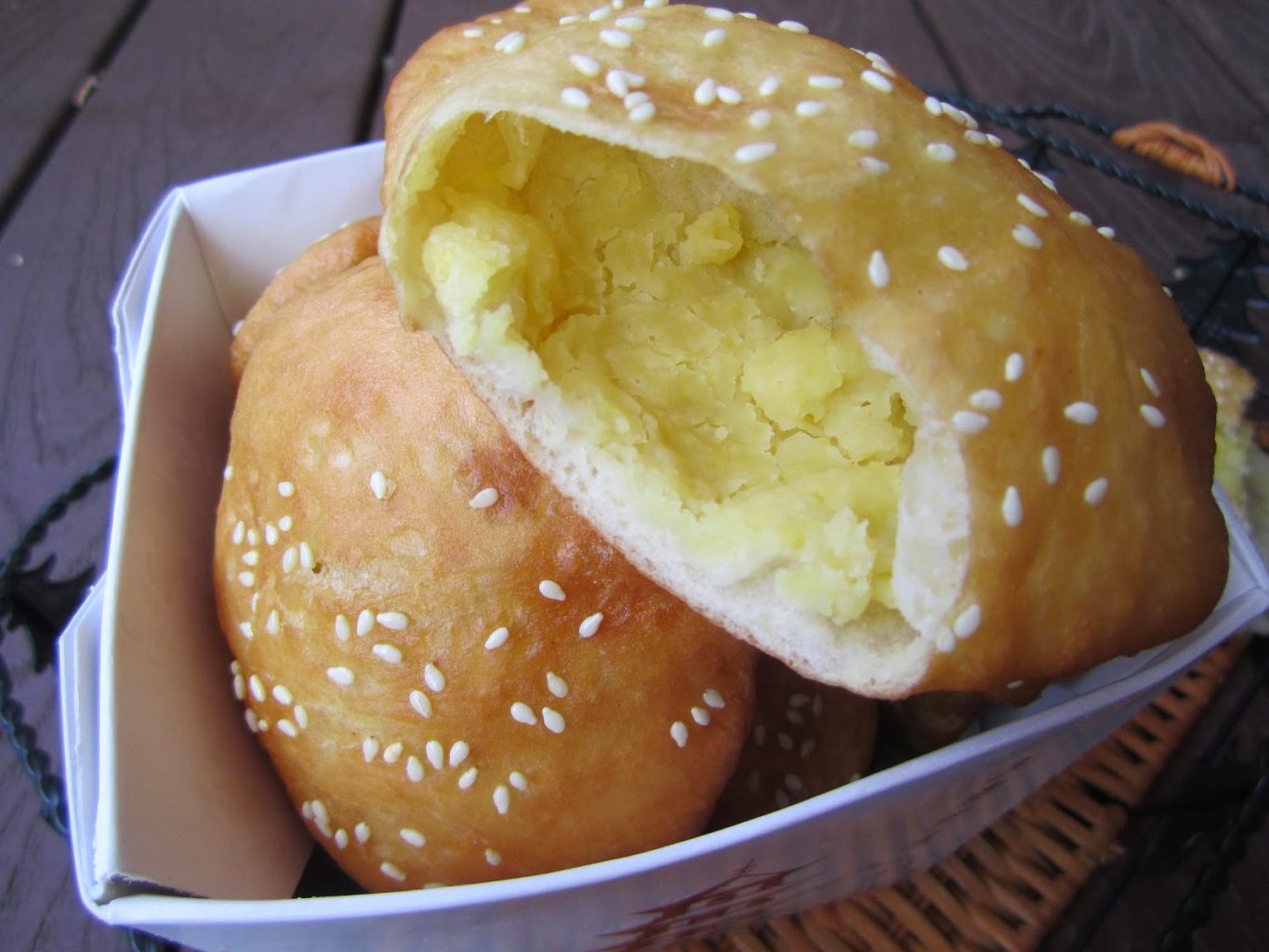 bánh tiêu đậu xanh