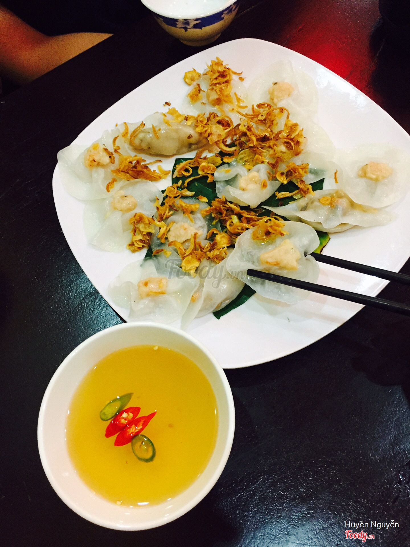 Bánh vạc quán ăn ngon Hội An