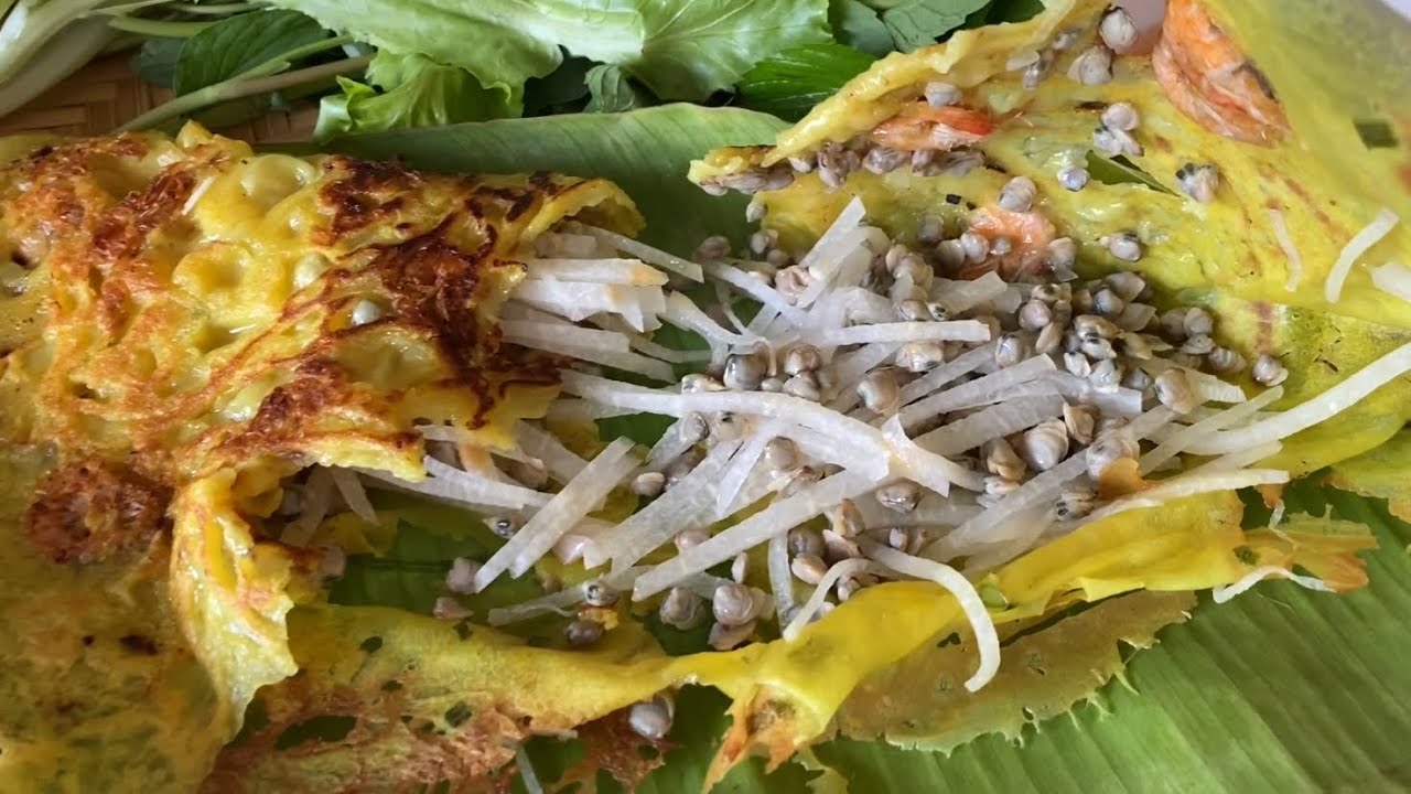 Bánh xèo hến Cù lao Dài1-ivivu