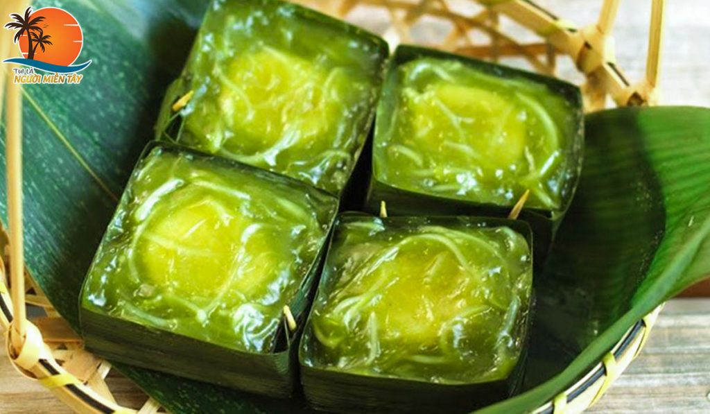 Bánh xu xê món bánh miền Tây gói lá chuối