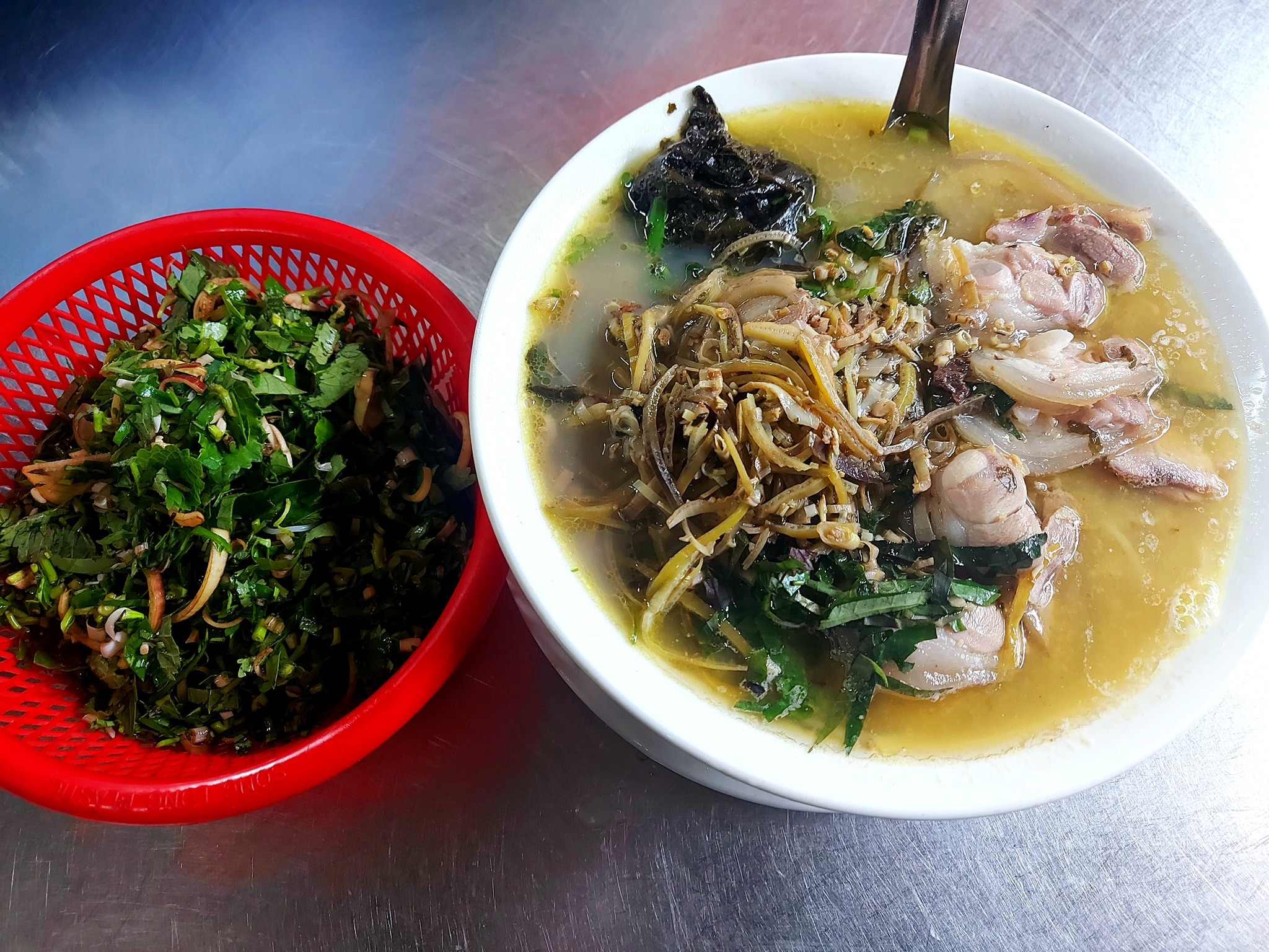 Bún bung đặc sản Thái Bình