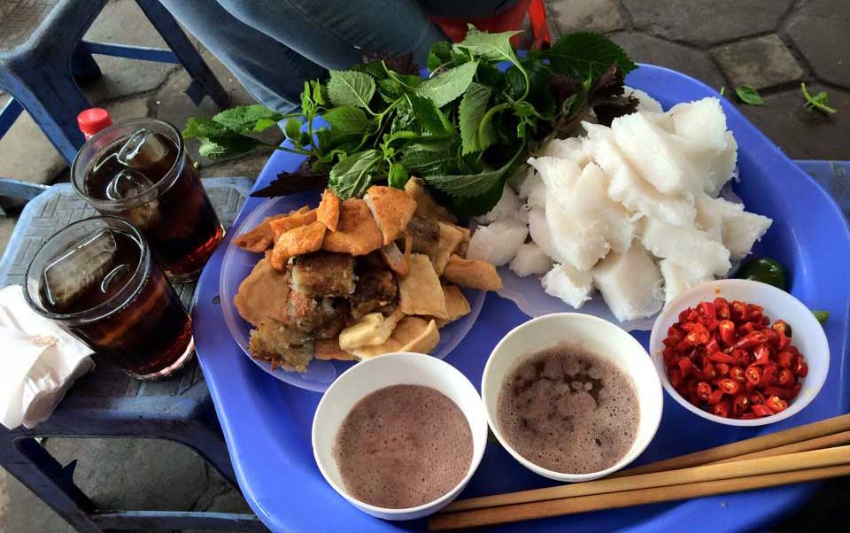 Bún đậu mắm tôm Mã Tây