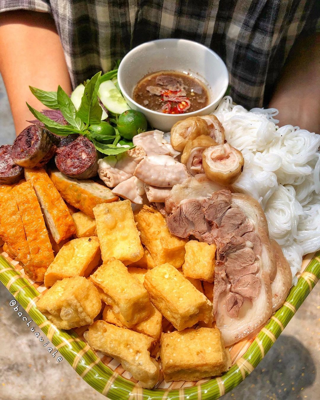 Bún đậu mắm tôm chuẩn vị Bắc