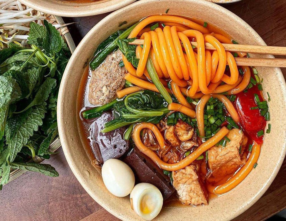 Bún đỏ đặc sản Măng Đen Kon Tum