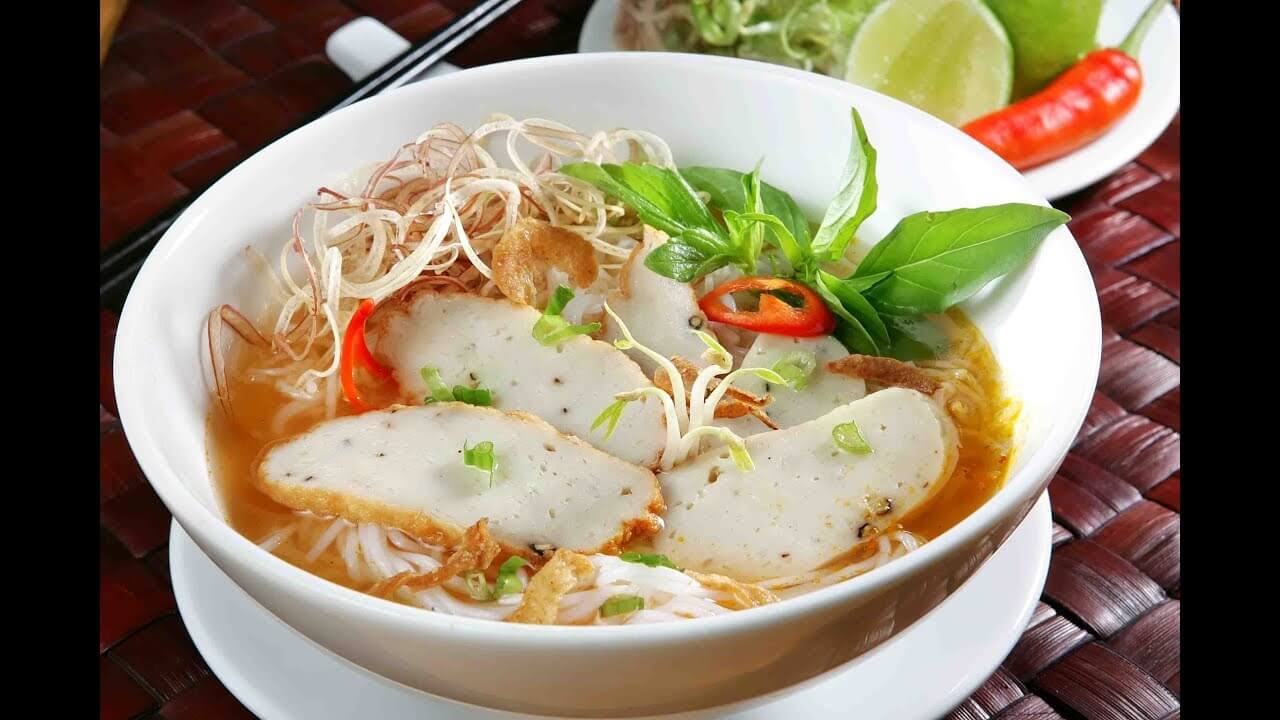 Bún chả cá đặc sản Nha Trang