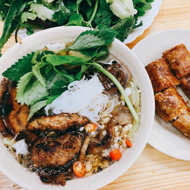 Bún chả Hà Nội đặc trưng