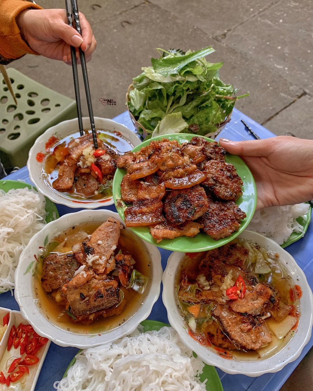 Bún chả Hà Nội Trang Béo An Dương