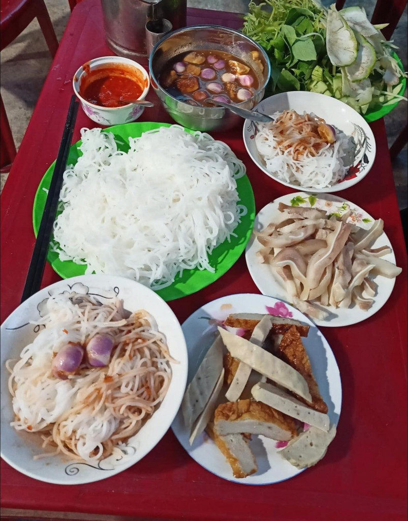 Bún mắm nêm Ninh Thuận - đặc sản Ninh Thuận Bún mắm nêm Ninh Thuận - đặc sản Ninh Thuận