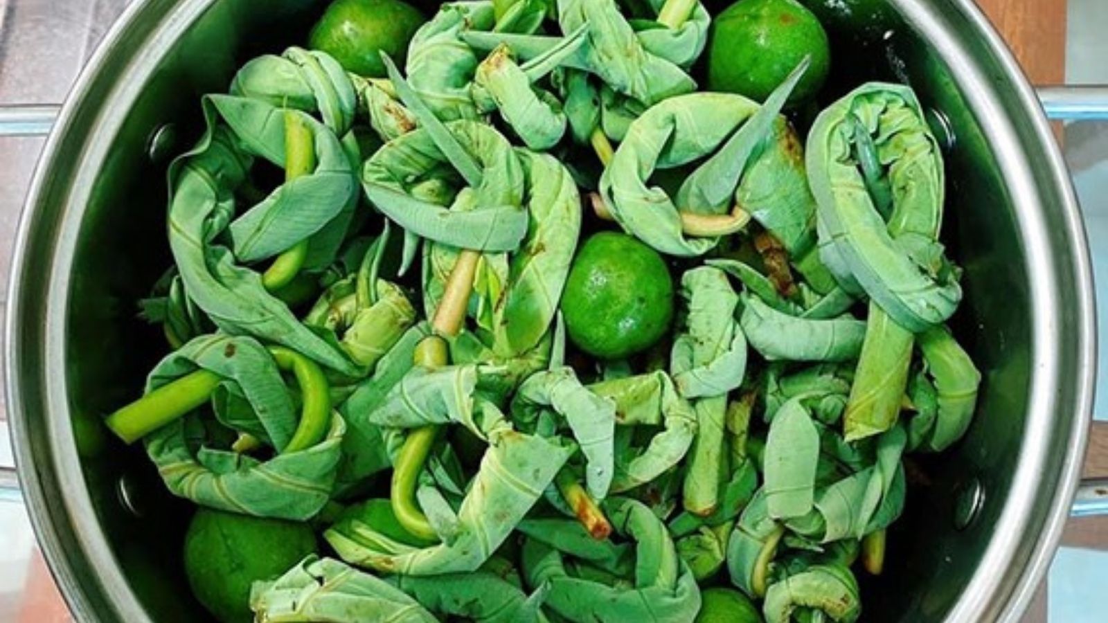 Búp khoai kho món ăn Phú Thọ
