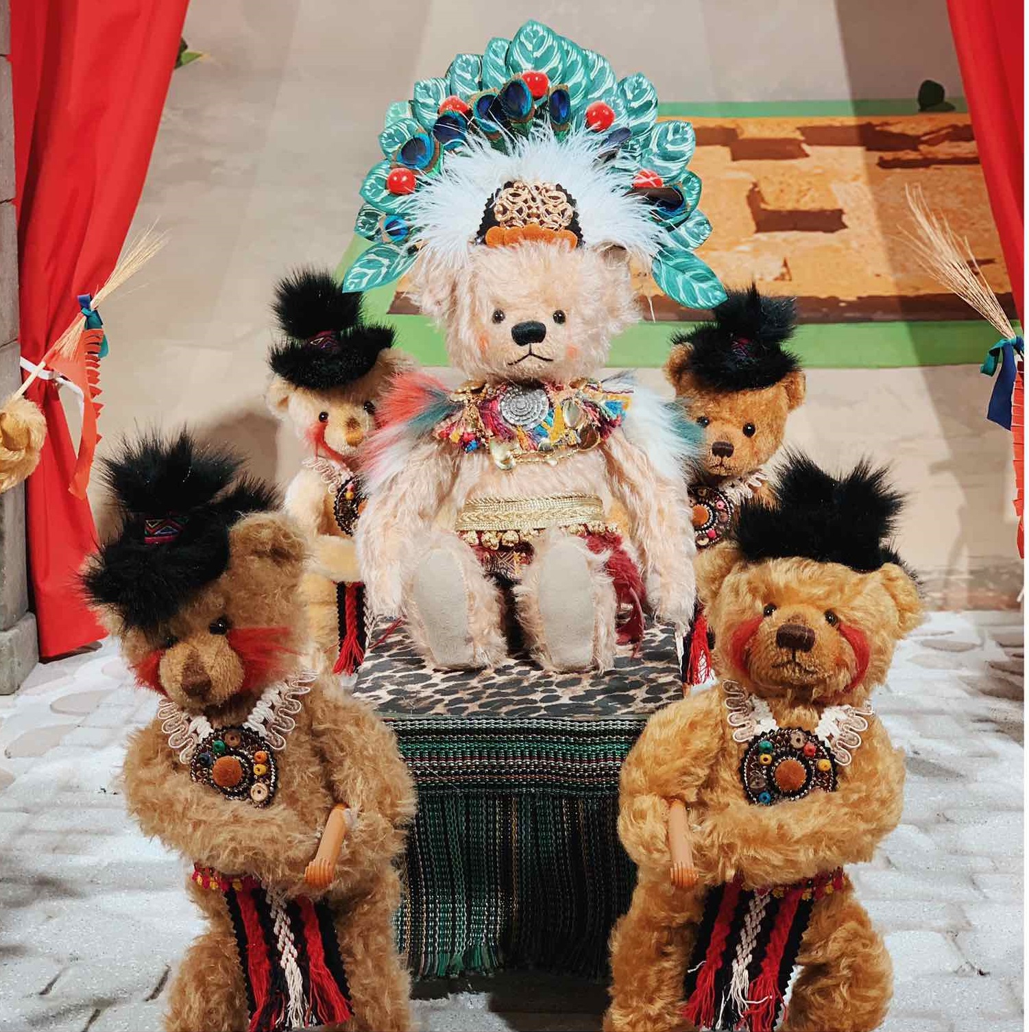 Khu vực thiết kế gấu Teddy tại bảo tàng gấu Teddy Phú Quốc