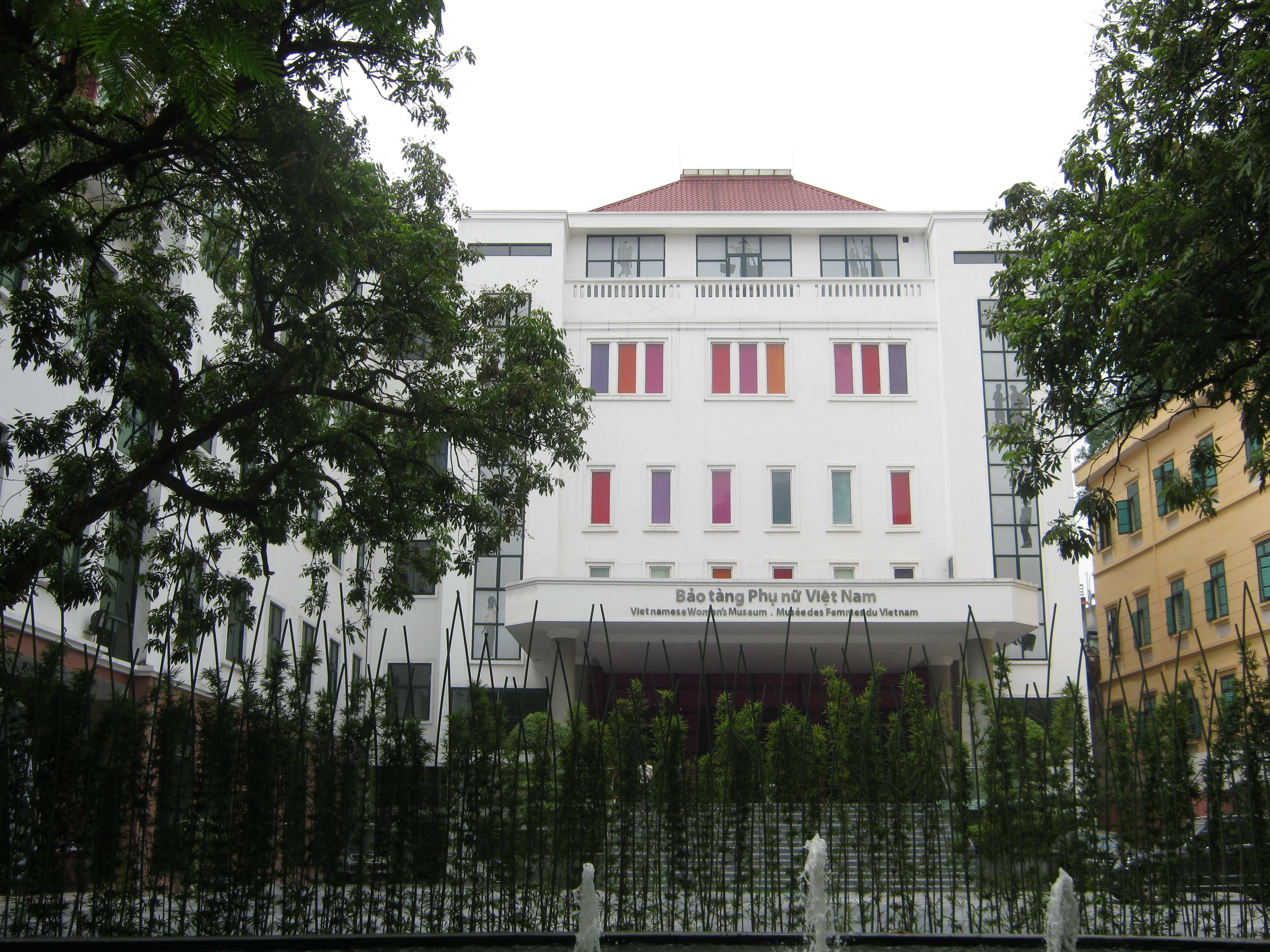 Không gian trưng bày bảo tàng phụ nữ Việt Nam