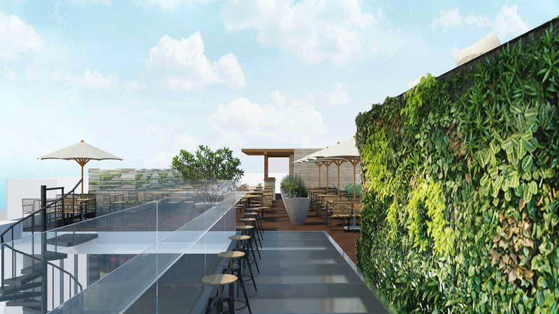 Belle Maison Parosand Đà Nẵng hồ bơi sân thượng