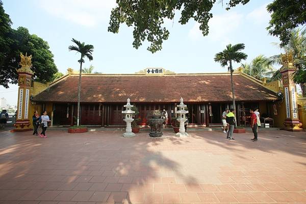 Kiến trúc Chùa Trấn Quốc giống bông sen đang nở