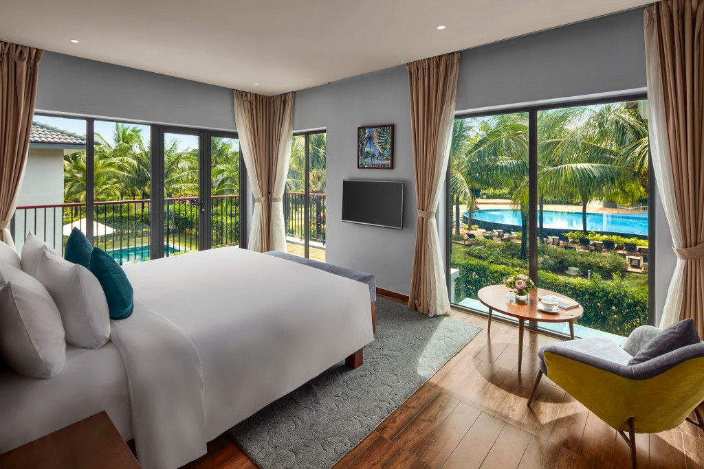 Phòng họp tại resort có hồ bơi 300m Phú Quốc