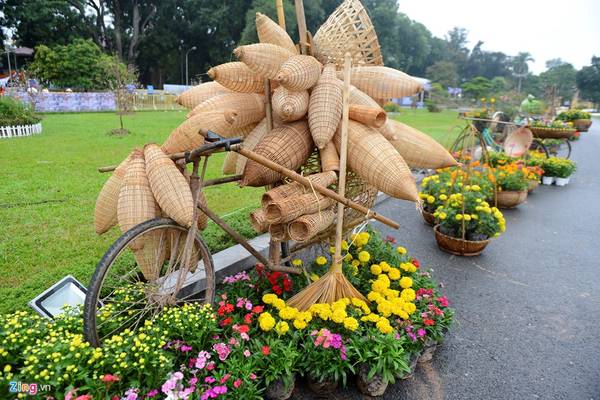 Những gánh hàng hoa lãng mạn tại sự kiện Ký ức Hà Nội