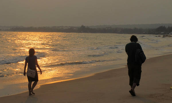 Chiều buông trên biển Hồ Cốc. Ảnh: klickdich/flickr.com