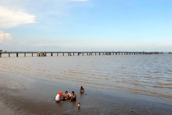 Bãi biển Tân Thành ở Gò Công, Tiền Giang