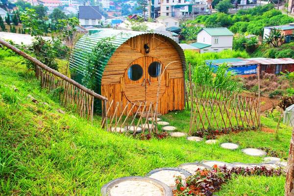 Bungalow dành cho cặp đôi tại biệt thự Hobbit Đà Lạt