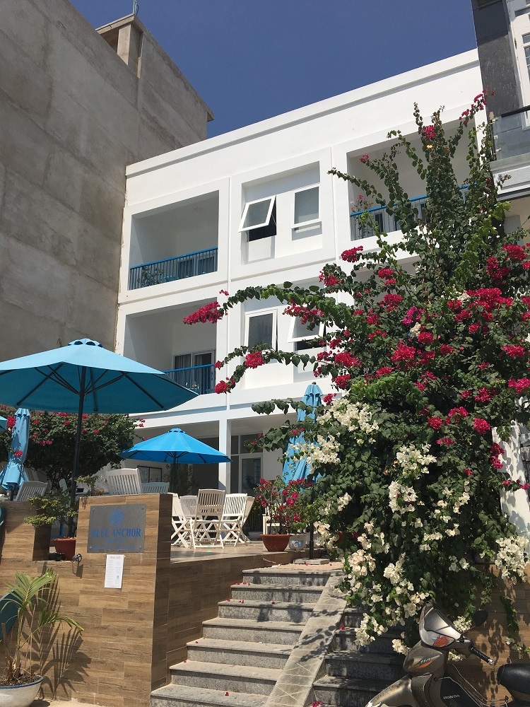 Một nhà nghỉ phong cách Santorini đẹp mắt.