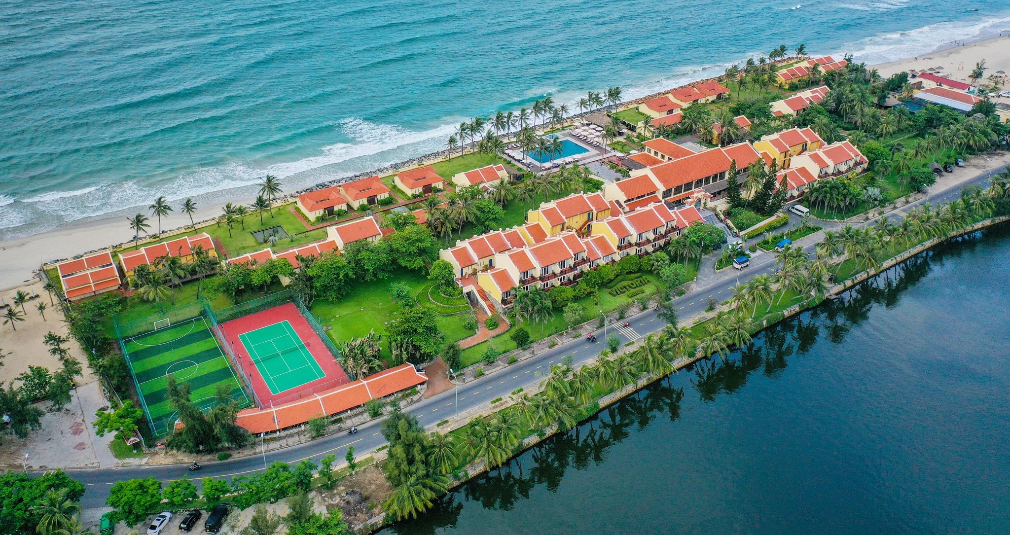 Toàn cảnh khu nghỉ dưỡng Victoria Hội An