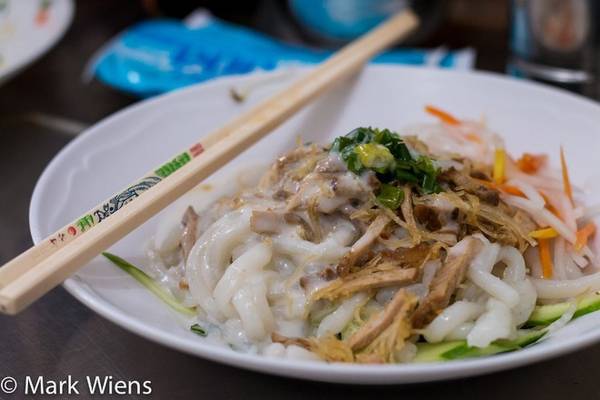 Bánh tằm bì - món ăn ngon Sài Gòn
