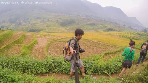 Trekking Lao Chải - Tả Van trong một ngày. Ảnh: Trần Việt Anh.