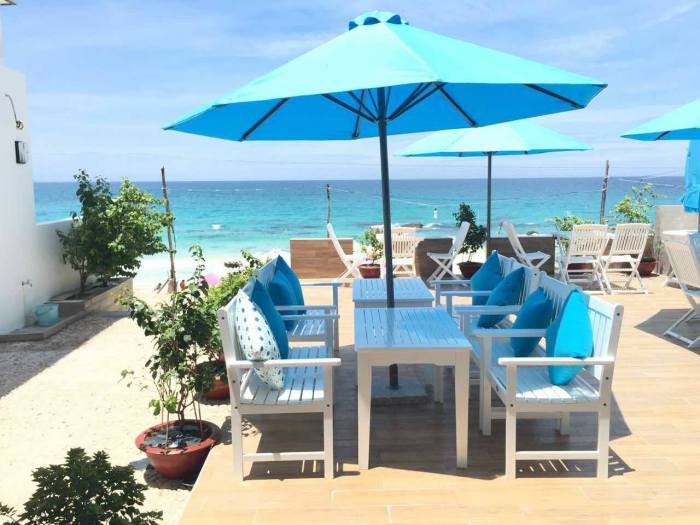 Nội thất phòng nghỉ khách sạn Bình Ba Blue Anchor