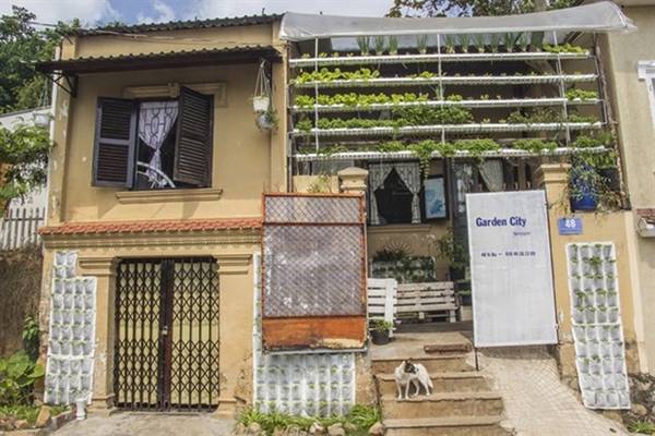 Garden City Homestay - Homestay có vườn rau xanh là điểm nhấn thu hút nhiều du khách.