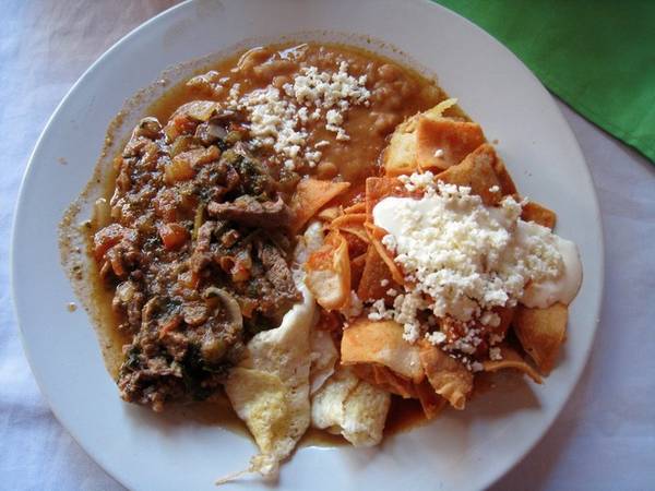 Bữa sáng thế giới tại Mexico với huevos rancheros