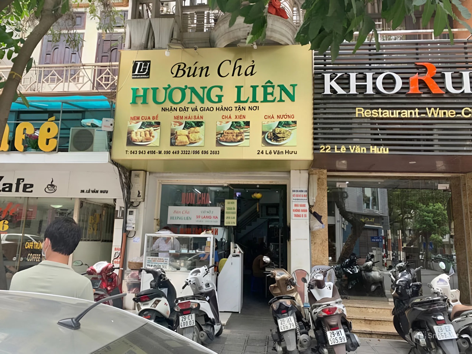 Bún chả Hương Liên nổi tiếng