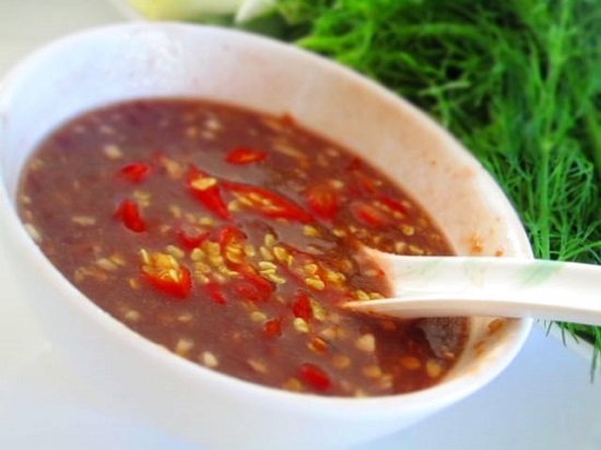 Pha mắm tôm ngon cho bún đậu mắm tôm