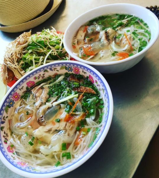 Món bún cá sứa, đặc sản của Nha Trang. Ảnh: @thuymiulutia