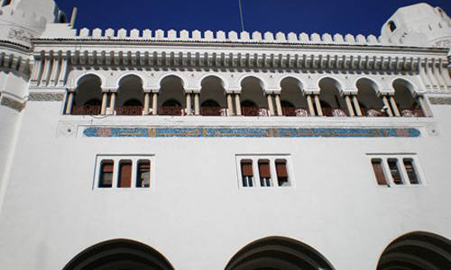 Một góc của bưu điện Grand ở Algiers