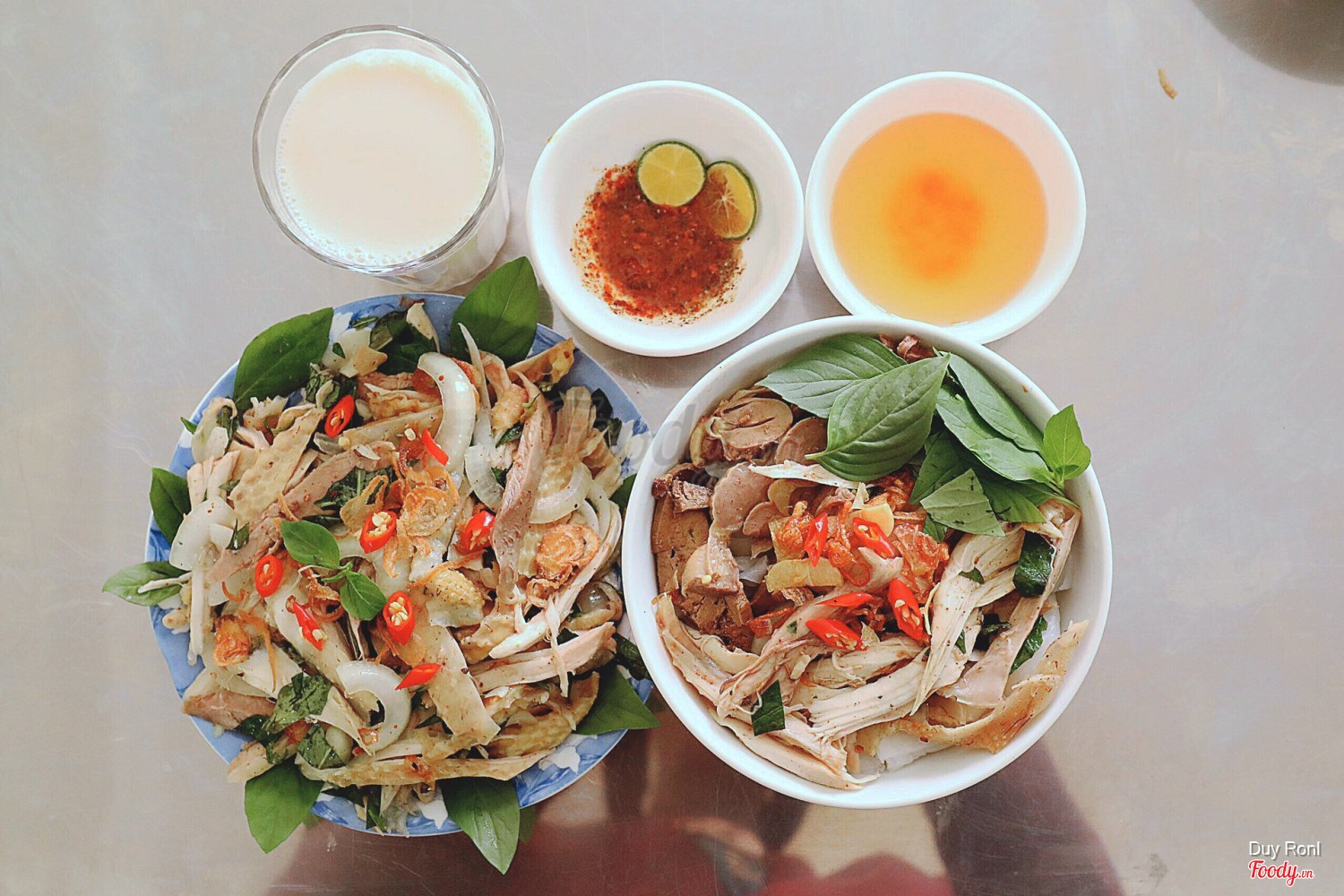 Bánh ướt lòng gà Đà Lạt
