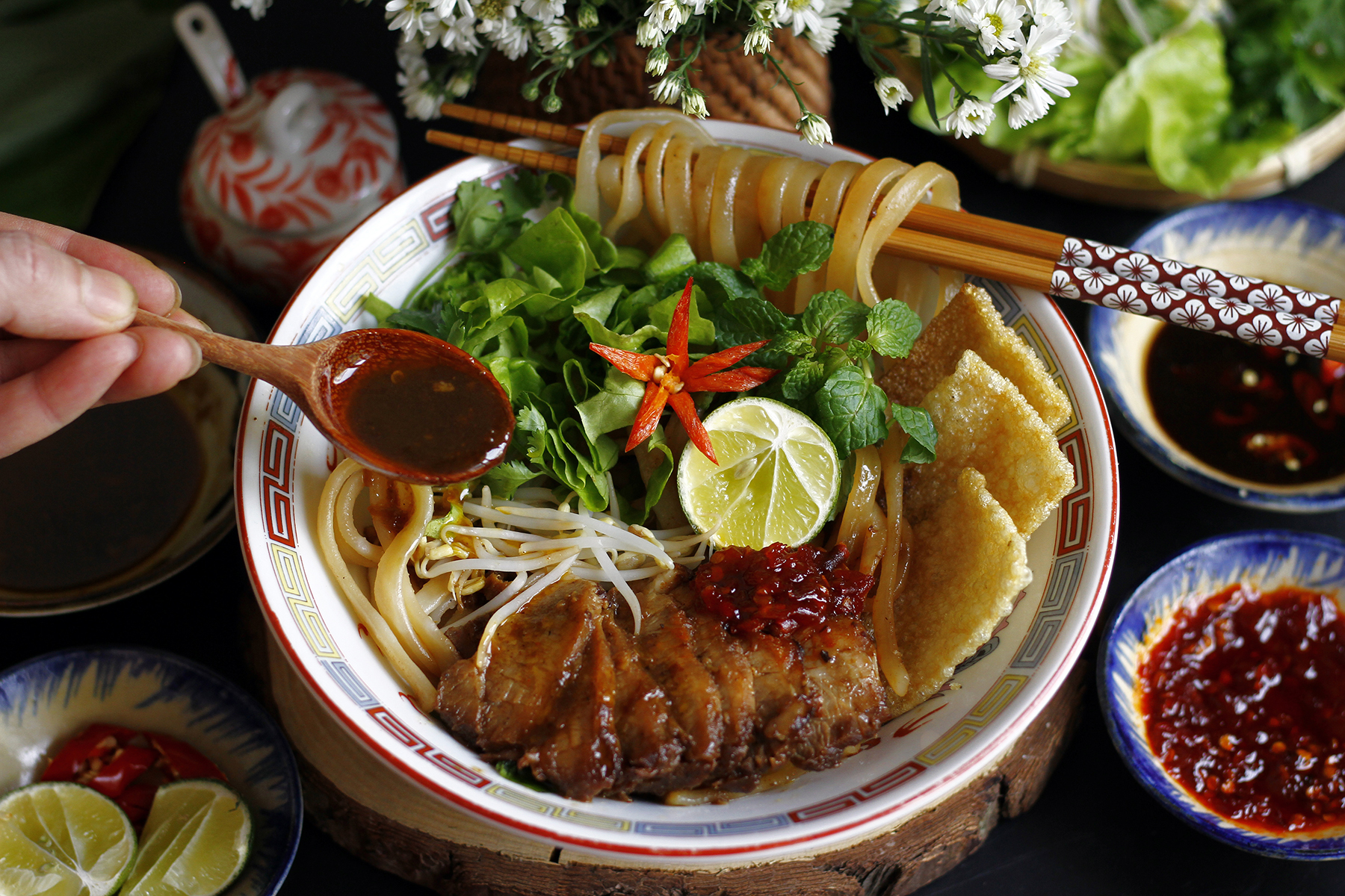Món cao lầu đặc sản Hội An