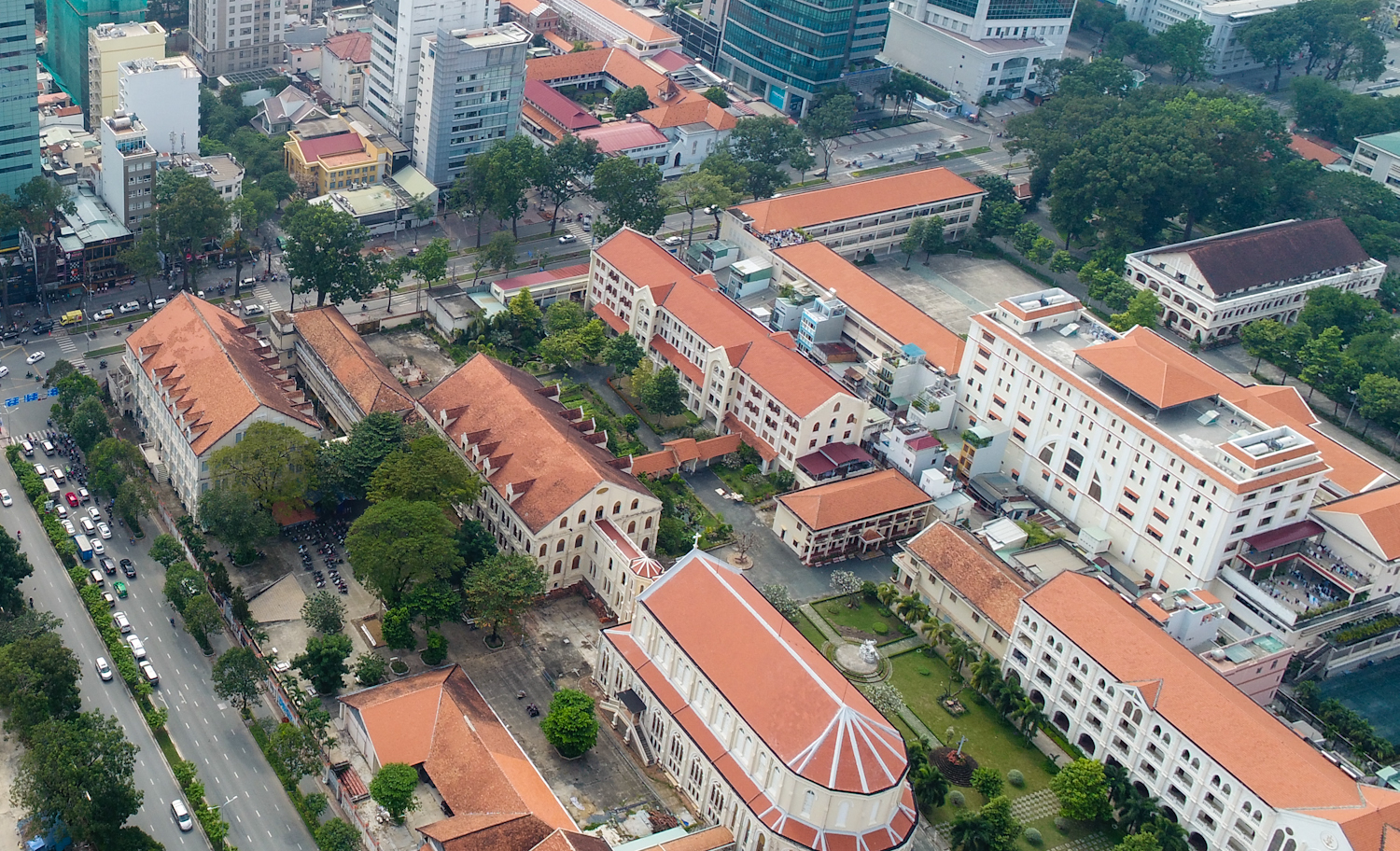 Toàn cảnh Đại chủng viện Thánh Giuse Sài Gòn
