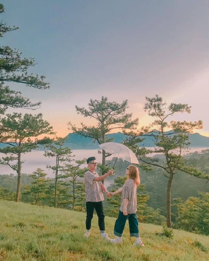 Đồi Đa Phú săn mây Đà Lạt