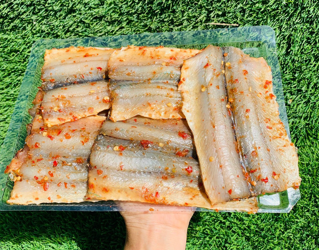 Cá xương xanh nướng đặc sản Nam Du Cá xương xanh nướng đặc sản Nam Du