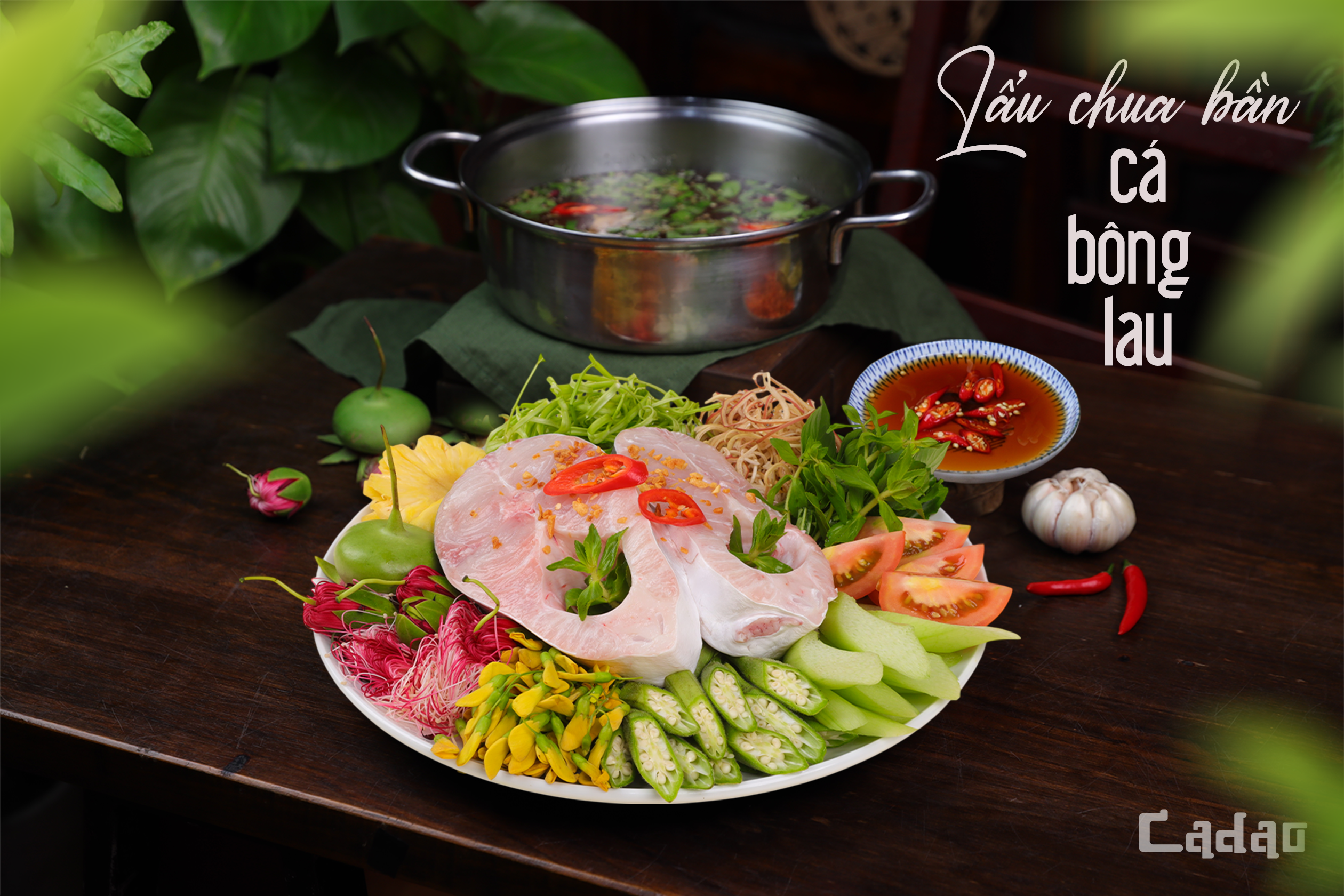 Lẩu chua bần tại địa điểm ăn uống Cần Thơ