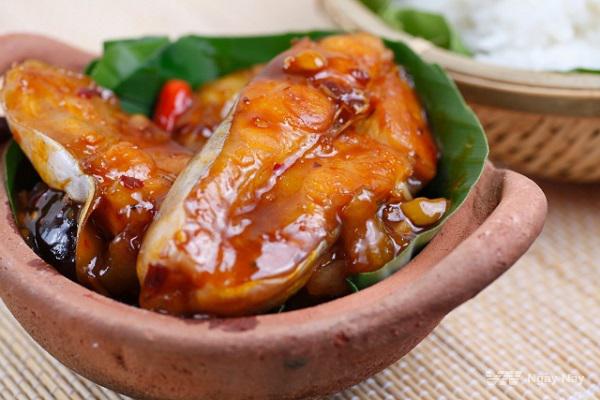 Cá hú sau khi ướp gia vị Cá hú sau khi ướp gia vị