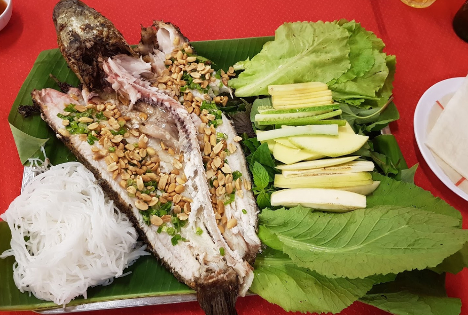 cá lóc nướng trui