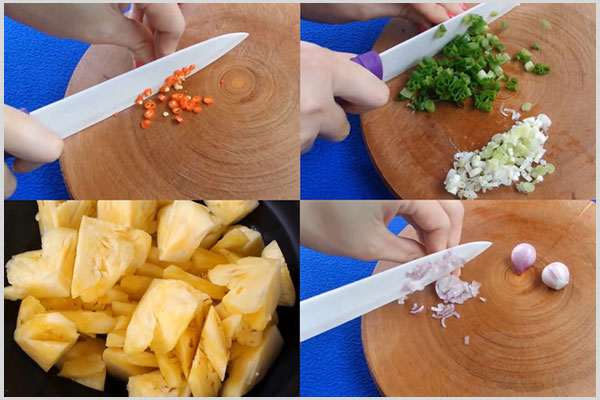 Nguyên liệu món cá ngừ kho thơm