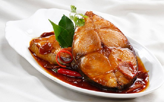Món cá thu kho ớt xiêm chuẩn vị miền Trung